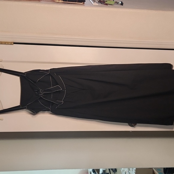 Zara black cotton summer dress, size medium - Picture 4 of 6